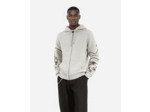Sweat zippe broderie grey melange