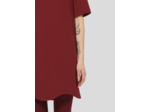 Robe Rayme Bordeaux en Polyester