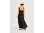 Robe longue brodée