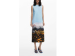 Robe Sans Manches En Tissu – Femme