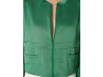 Blouson garance emeraude