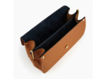 Sac à main Sans Couture en cuir grainé