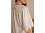 Blouse PYMA à brodée en 100% coton