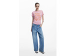T-Shirt À Manches Courtes En Maille – Femme