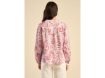 Chemise ample imprimé végétal