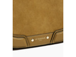 Sac bandoulière moyen modèle Ella en cuir grainé et nubuck