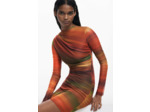 Robe À Manches Longues En Maille – Femme