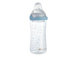 Biberon bleu physio fermeture clip 270 ml Bleu