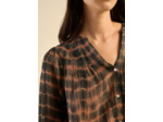 Chemise imprimée tie and dye