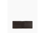 Portefeuille horizontal zippé 2 volets Charles en cuir grainé