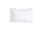 Taie d'oreiller Héloise | Percale brodée | Tradition des Vosges
