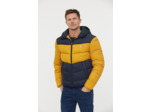 Doudoune en «color block»