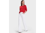Pull Pauline Rouge en Lyocell