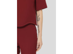 Top Tilda Bordeaux en Polyester