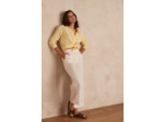 Pantalon droit en lin Pio