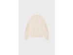 Sweatshirt aux manches brodées - JOLINE