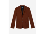 Veste de costume classique 2 boutons rouille_01