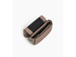 Sac bandoulière moyen modèle Ella en cuir grainé et nubuck