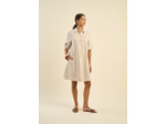 Robe courte en lin