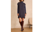 Robe pull sans manches en laine RAPHAELLE