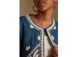 Veste CYNTHIA en coton brodé