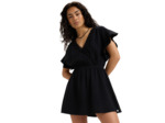 Robe tissée Roxycouleur Anthracite