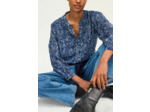 Blouse fluide imprimé végétal - AKINA