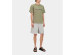 T-Shirt Manches Courtes What Is ? kaki grey