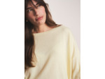 Pull col bateau 100% cachemire