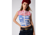 T-Shirt Sans Manches En Maille – Femme