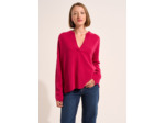 Pull ample en cachemire avec un col tunisien