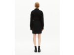 Jupe courte avec bords satin noire black