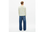 Pull tie and dye yellow - ecru