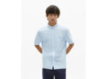 Chemise a manches courtes col classique sky