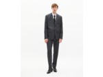 Veste de costume en laine grise grey