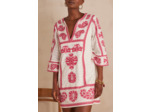Robe MARGUERITE en coton brodé
