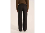 Pantalon léopard jambe large
