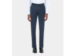 Pantalon De Costume En Laine Bleu Marine navy