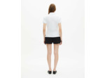 Polo manches courtes broderie poitrine white