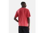 T-shirt manches courtes avec print devant red / burgundy