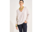 Pull en 100% cachemire à Col V