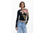 T-Shirt À Manches Longues En Maille – Femme