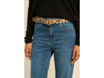 Ceinture imprimée léopard