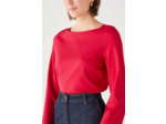 Blouse carmin