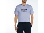 Pyjashort homme PAPA CHERI bleu clair/imprimé