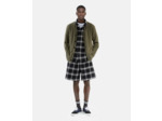 Cardigan col v boutonne olive kaki