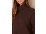 Robe col roulé ROXA en laine