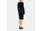 Robe Courte En Jersey Noire black