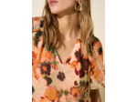 Robe droite imprimée