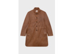 Veste longue en cuir d'agneau - RAFAELA